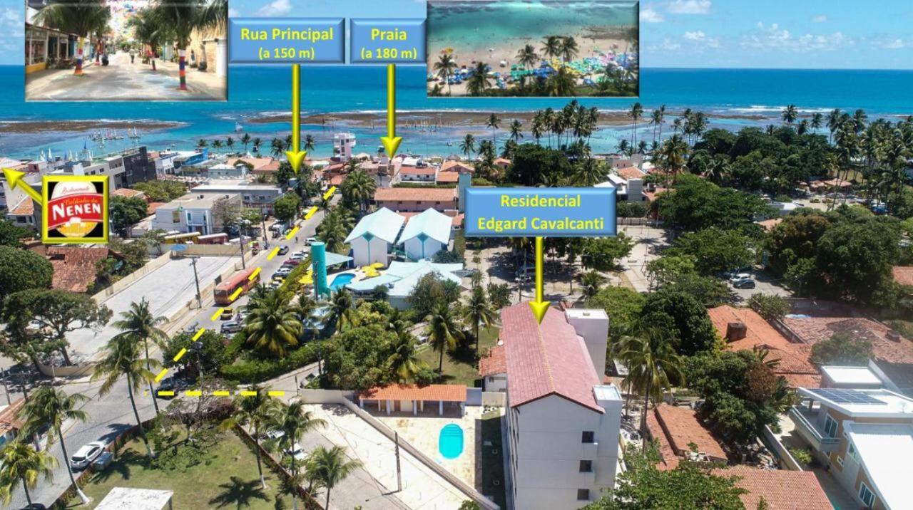 Suite 100M Da Praia De Порту-де-Галиньяш Экстерьер фото